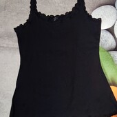 Женская майка на тоненьких брительках от Esmara, L, рубчик