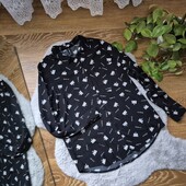 Натуральна сорочка в класний принт ✨ Гарний стан