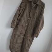 Пальто-рубашка на подкладке шерсть 44-46 демисезон