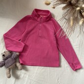 Красива рожева фліска для дівчинки, розмір 116 см