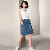 Стильна спідниця джинсова стрейч денім від Tchibo(Німеччина) розмір 40 евро=46-48