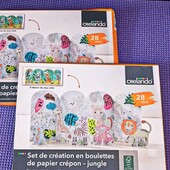 Набор для детского творчества раскраска с аппликациями. Crelando Германия