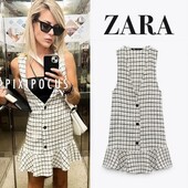 ❄️ Сукня сарафан від Зара/ Ідеально комбінувати з гольфами та светрами