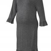 Сукня для вагітних сіра, чорна esmara, з натуральної тканини. Одна на вибір.