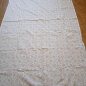 Фірмова святкова скатертина на великий стіл,заміри 150/270