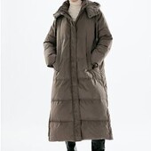 Пухове пальто Zara s-m