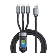 Кабель для швидкої зарядки 3в1