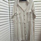 F&f uk20. Льон віскоза сукня вільного крою