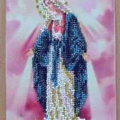 Дева Мария Непорочного Зачатия бисер 