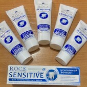 Паста зубна Rocs 94 гдля чутливих зубів без фтору