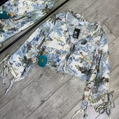 Розпродаж! накидка сітка завьязки-бант на рукавах валани рюш накидка на сарафан можно або на пляж