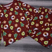 Яркая трикотажная женская пижама отличного качества