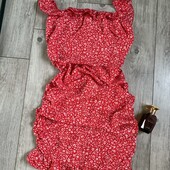 РозпродажСукня валан рюші по боках і ззаду зборка попа буде як пуш-ап над грудями силіконова полоска