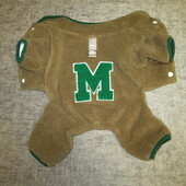 Красивый и очень теплый/тедди комбинезон для чихуахуа и не только, размер указан М