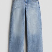 Трендові стильні джинси H&M wide leg, 12-13 років