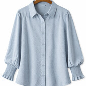 Стильна шифонова блуза з підкладкою, L