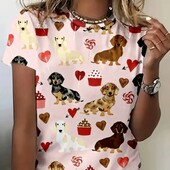 Футболка принт собачки , розмір xxl