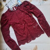 ❤️Новая шикарная гипюровая кофточка р.42,С.❤️