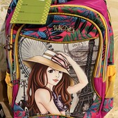 Рюкзак с перламутровыми змейками