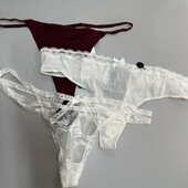 138. Стрінги мереживні 3 шт xl