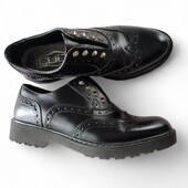 Натуральна шкіра, закриті жіночі туфлі, броги Італія ❣️