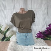 Футболка з кружевом на спині