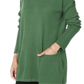 Трикотажная туника с кармашками