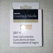 Дерев'яні зубочистки 350шт