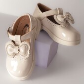 Туфлі бежеві на дівчинку розпродаж складу