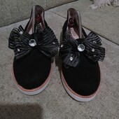 ❤️Брендовые натуральная замша черные текстильные балетки новые❤️Турция.Оригинал!!!!!Стелька 26,5 см.