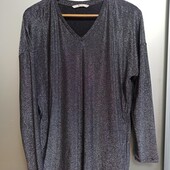 Блузка с блестящей ниткой,новая.
