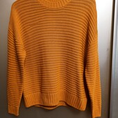 Свитер крупной вязки