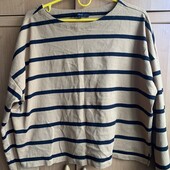 Гарний стильний фірмовий світшот оверсайс. Хороший розмір