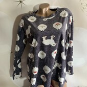 Распродажа! Велюровая пижамная кофта размер м