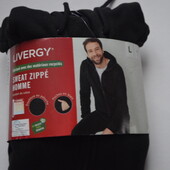 Чоловіча толстовка на флісі Livergy® (L (52/54), чорна)