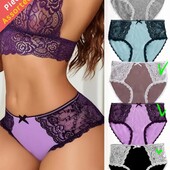 3 штуки гарних жіночих трусиків 95% бавовна 5% еластан