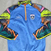 Azur брендовый спортивный реглан внутри флис на подростка рост 158 см