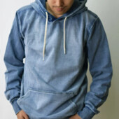 Фирменный худи с винтажным эффектом