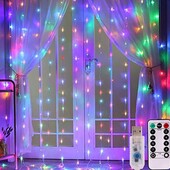 Гирлянда штора 3*1 метр.