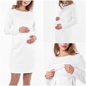 Нова білосніжна сукня з біркою для вагітних або годуючих мам
