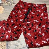 Распродажа! Плюшевые пижамные штаны размер Л