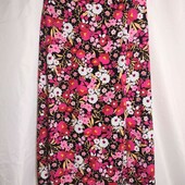 Довга спідниця з віскози з еластичною талією 18євр.