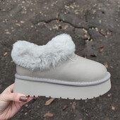 Хіт.Стильні,зручні короткі уги з хутром.Натуральна шкіра!