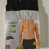 набір 3 шт, Livergy труси чоловічі боксери Німеччина, суперціна!
