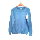 Мягенький качественный свитер, джемпер , n.every day, р. tu, наш 46-52, голубой