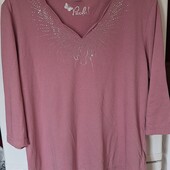 Нарядная кофточка. Пог- 61,5 см. Тянется.