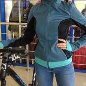 вело куртка софтшелл на флисе Crivit, Германия