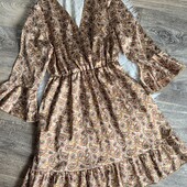 Сатинова стильна сукня, М