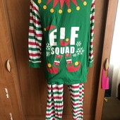 Пижама, комплект, костюм, 100% коттон, S. Elf. в ідеалі