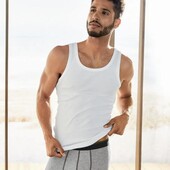 Майка з органічної бавовни в рубчик від livergy (Німеччина) розмір М